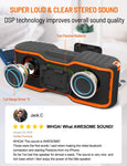 AOMAIS Sport II+ Bluetooth Speakers, Portable Outdoor Wireless Speaker, 30H Playtime, 20W HD Stereo Sound & Richer Bass, IPX7 Waterproof, 100ft Bluetooth for Travel, Party, Beach【2019 Upgrade Version】