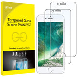 JETech Screen Protector for Apple iPhone 8 Plus and iPhone 7 Plus, 5.5-Inch, Case Friendly, Tempered Glass Film, 2-Pack