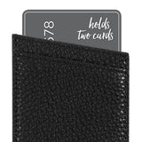 Case-Mate - Stick On Credit Card Wallet - POCKETS - Ultra-slim Card Holder - Universal fit - Apple – iPhone – Samsung – Galaxy - and more – Black