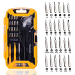 Precision Screwdriver Set, 32 in 1 Magnetic Driver Kit iPhone 7 Repair Opening Pry Tool Kits with Tweezer, 24 Bits and Portable Cover for Phone, PC and Electronic Devices