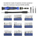 Precision Screwdriver Set with 56 Magnetic Driver Kits,61 in 1 Screwdriver Tool Set,with Flexible Shaft,Opener,Professional Repair for PS4/Computer/iPhone 8/Smartphone/Laptop/Xbox/Tablets/Camera/Toy