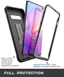 SUPCASE Unicorn Beetle Pro Series Designed for Samsung Galaxy S10 Case (2019 Release) Full-Body Dual Layer Rugged with Holster & Kickstand Without Built-in Screen Protector (Black)