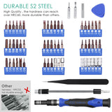 ORIA Screwdriver Set, 64 in 1 Precision Screwdriver Kit with 56 Bits, Magnetic Driver Kit, Professional Repair Tool Kit, Flexible Shaft, for iPhone 8, 8 Plus/ Smartphone/ Game Console/ Tablet/ PC, etc