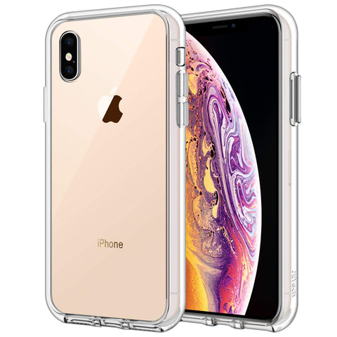 JETech Case for Apple iPhone Xs and iPhone X, Shock-Absorption Bumper Cover, HD Clear