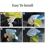 Windshield Anti-Glare Day and Night Car Visor Extender, 2 in 1 Car Sunshade and Night Vision Anti-Dazzle Visor Extender