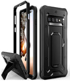 Galaxy S10+ Plus Heavy Duty Case - ArmadilloTek Vanguard Series Military Grade Rugged Case with Kickstand for Samsung Galaxy S10+ Plus [Not S10 or S10e] - Black