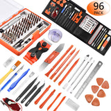 96 in 1 Screwdriver Set Precision,Full Electronic Repair Tool Kit Professional,S2 Steel for Fix iPhone/Computer/Mobile Phone/iPad/MacBook/Laptop/Watch/Game Console DIY Pry Open Replace Screen