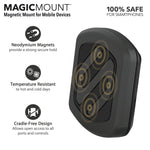 SCOSCHE MAGDMB MagicMount Universal Magnetic Phone/GPS Mount for the Car, Home or Office in Frustration Free Packaging