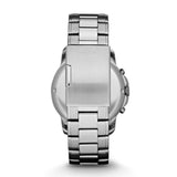 Fossil Men's Grant Quartz Stainless Steel Chronograph Watch Color: Silver (Model: FS4736IE)
