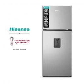 Hisense (RT80D6WGX ) 7 3 cuft, Dispensador de agua 2 Puertas, Plata