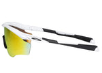 Detalles acerca de Oakley para hombre espejados M2 OO9343-05 Blanco Fuego Iridium Wrap gafas de sol- mostrar título original